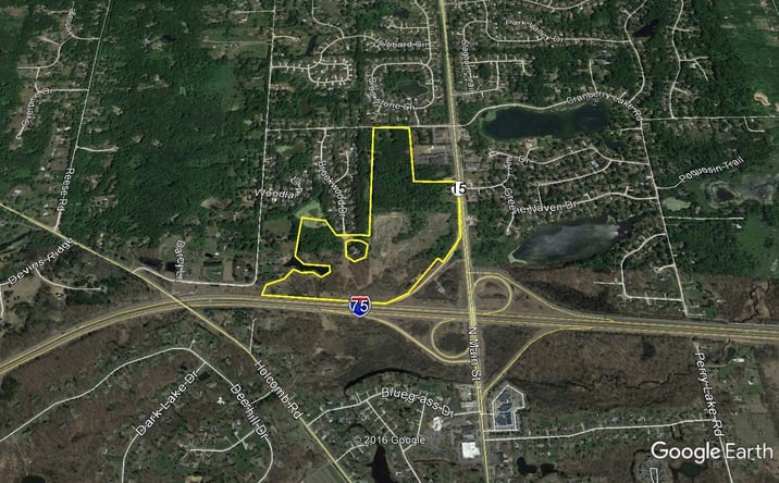 Pictures of Land property located at M- 15 & I-75, Independence Township, MI 48348 for sales - image #1