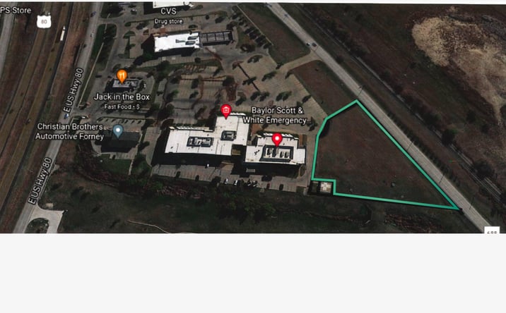 Pictures of Land property located at 757-763 East US Highway 80, Forney, TX 75126 for sales - image #1