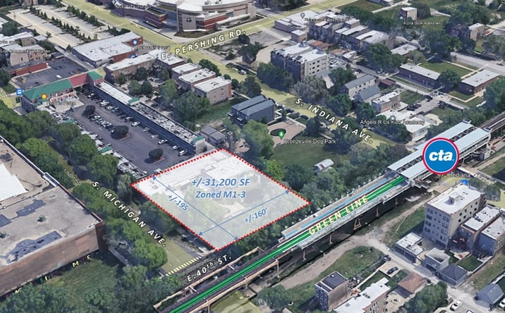Pictures of Land property located at 3953 S Michigan Ave, Chicago, IL 60653 for sales - image #1