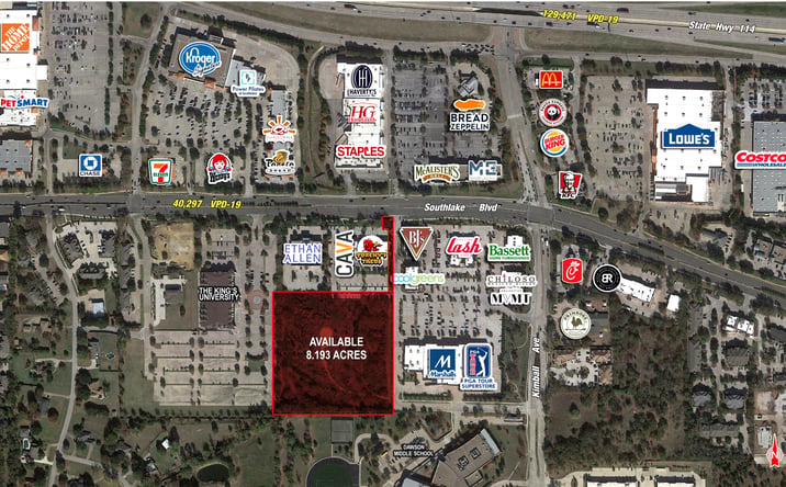 Pictures of Office, Land property located at 2175 E Southlake Blvd, Southlake, TX 76092 for sales - image #1
