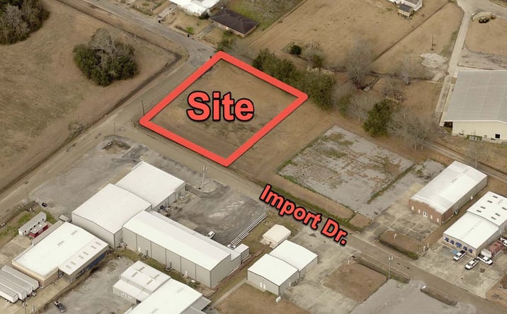 Pictures of Land property located at Import Dr, New Iberia, LA 70560 for sales - image #1