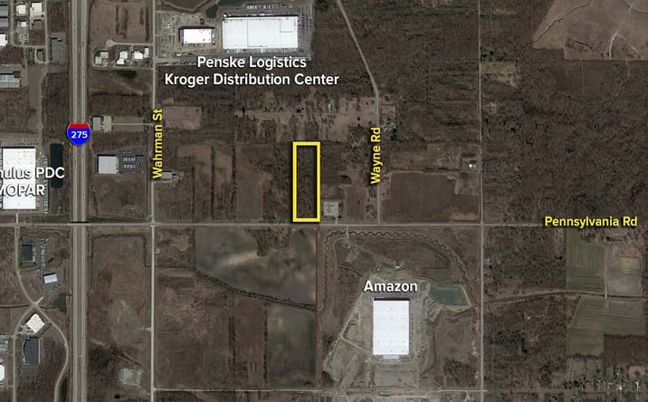Pictures of Land property located at Pennsylvania Rd, Romulus, MI 48174 for sales - image #1