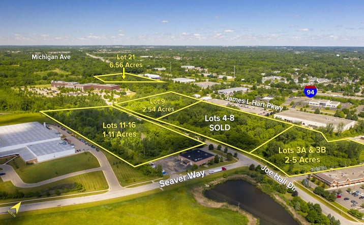 Pictures of Land property located at Joe Hall Drive 3A, 3B, & 9, Ypsilanti Charter Township, MI 48197 for sales - image #1