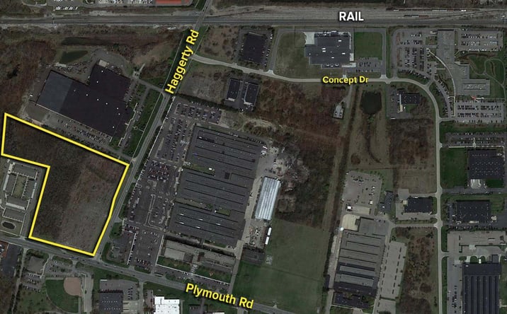Pictures of Land property located at Haggerty Rd, Plymouth, MI 48170 for sales - image #1
