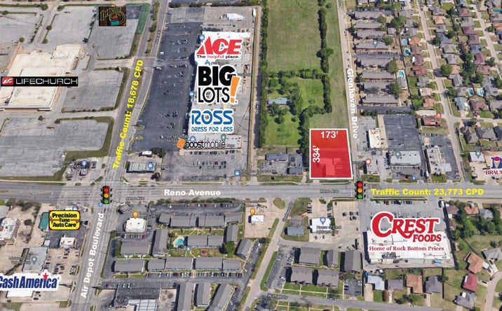 Pictures of Land property located at 7121 E Reno Ave, Midwest City, OK 73110 for sales - image #1