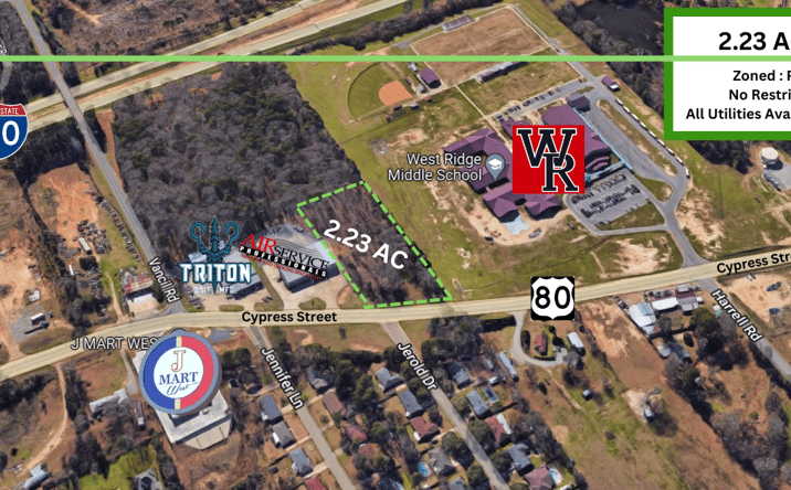 Pictures of Land property located at 0 Cypress Street, West Monroe, LA 71291 for sales - image #1
