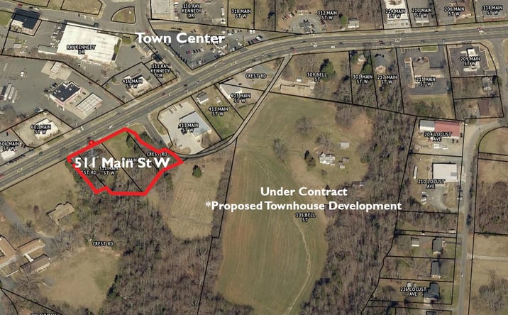 Pictures of Land property located at 511 W Main St, Locust, NC 28097 for sales - image #1