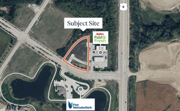 Pictures of Land property located at S 204th and George B Lake Parkway, Elkhorn, NE 68022 for sales - image #1