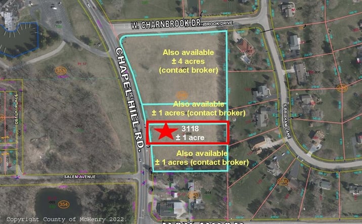 Pictures of Land property located at 3118 N Chapel Hill Rd, Johnsburg, IL 60051 for sales - image #1