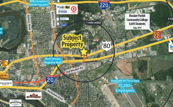 Pictures of Land property located at Old Minden Road, Bossier City, LA 71112 for sales - image #1