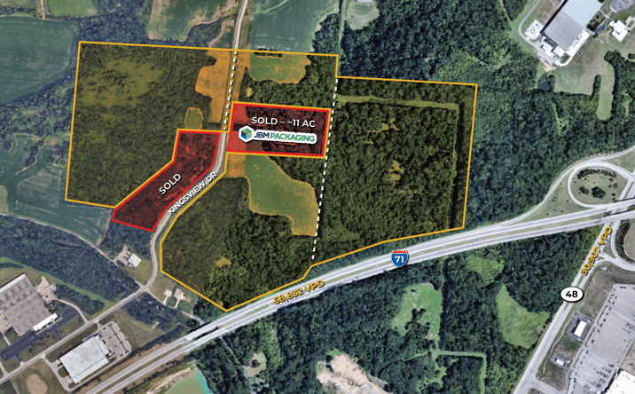 Pictures of Land property located at Kingsview Drive near I-71, Lebanon, OH 45036 for sales - image #1