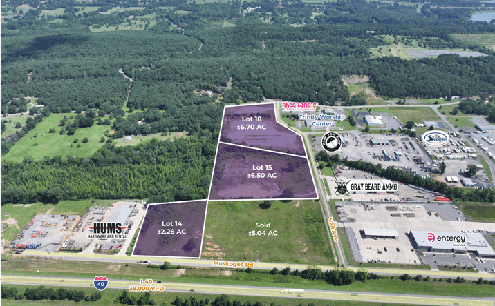 Pictures of Land property located at Muskogee Rd, Conway, AR 72032 for sales - image #1