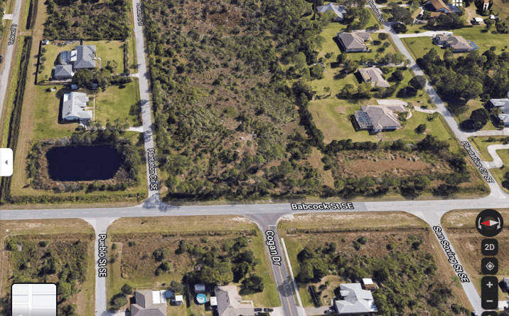 Pictures of Land property located at Cogan Dr & Babcock St SE, Palm Bay, FL, Palm Bay, FL 32909 for sales - image #1