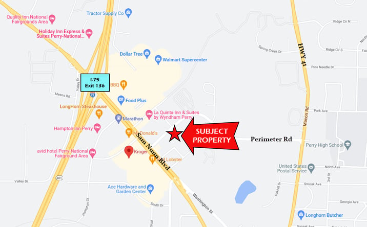Pictures of Land property located at 115 Perimeter Rd, Perry, GA 31069 for sales - image #1
