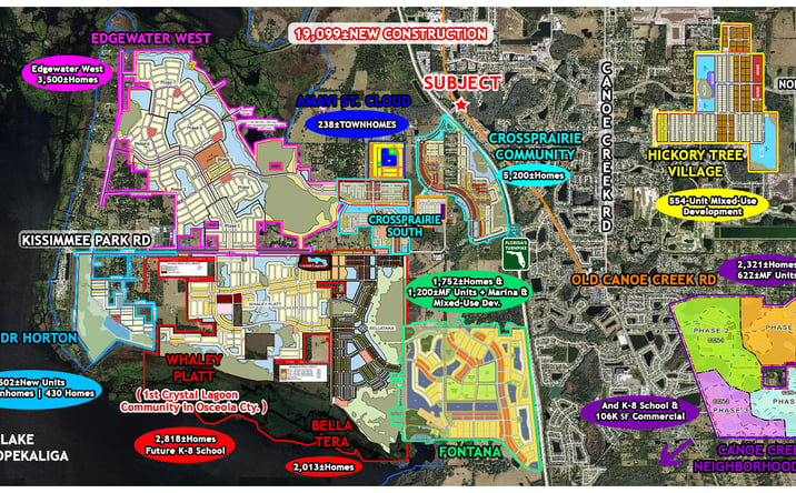 Pictures of Land property located at Old Canoe Creek Rd, St. Cloud, FL 34772 for sales - image #1