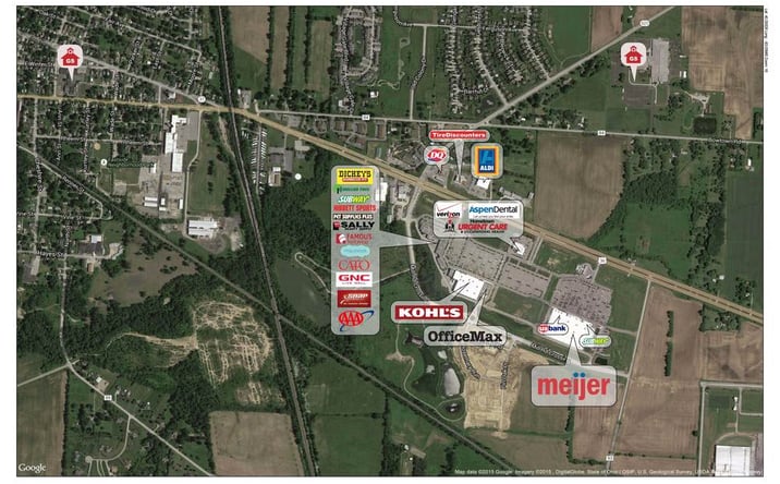 Pictures of Land property located at US Hwy 36 & Glenn Rd, Delaware, OH 43015 for sales - image #1