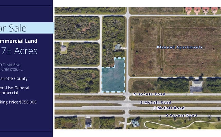 Pictures of Land property located at 7079 David Blvd, Port Charlotte, FL 33981 for sales - image #1