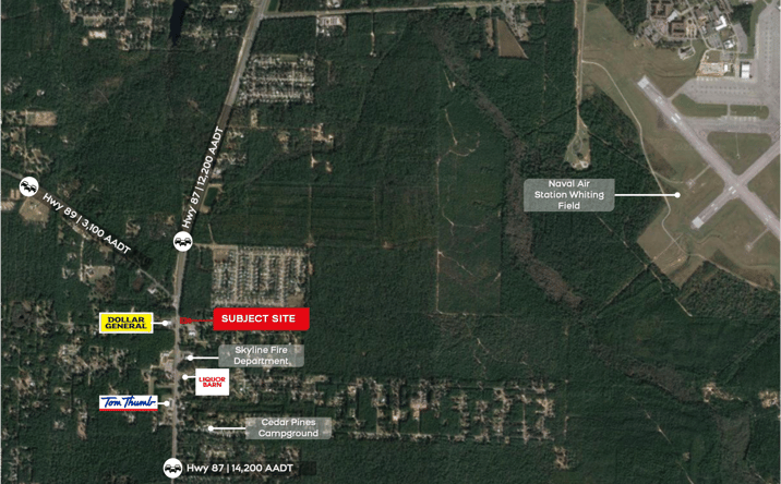 Pictures of Land property located at 6974 Highway 87, Milton, FL 32570 for sales - image #1