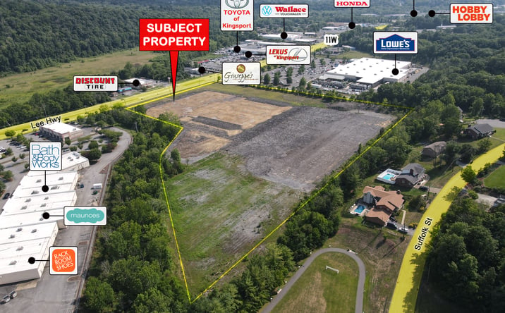 Pictures of Land property located at 2550 E Stone Dr, Kingsport, TN 37660 for sales - image #1
