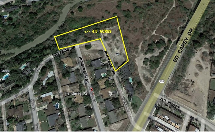 Pictures of Land property located at Riverside Dr, Harlingen, TX 78550 for sales - image #1