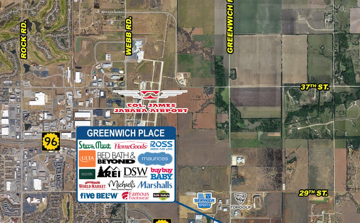 Pictures of Land property located at NWC 45th & Greenwich, Wichita, KS 67226 for sales - image #1