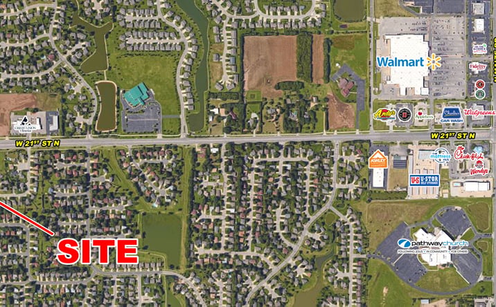 Pictures of Land property located at SWC 21st & 119th, Wichita, KS 67223 for sales - image #1