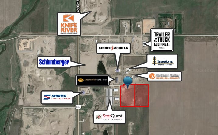 Pictures of Land property located at 56th St NW & County Road 9, Williston, ND 58801 for sales - image #1