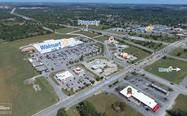 Pictures of Land property located at 4870 Elm Springs Road, Springdale, AR 72762 for sales - image #1