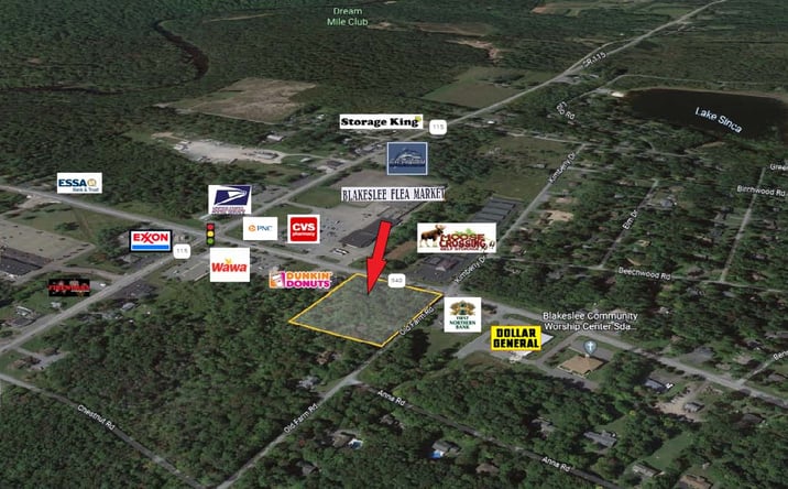 Pictures of Land property located at 940 Old Farm Rd, Blakeslee, PA 18610 for sales - image #1