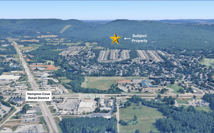 Pictures of Land property located at 381 Southeast Caldwell Lane, Owens Cross Roads, AL 35763 for sales - image #1