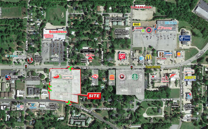 Pictures of Retail, Land property located at E Tyler St, Athens, TX 75751 for sales - image #1