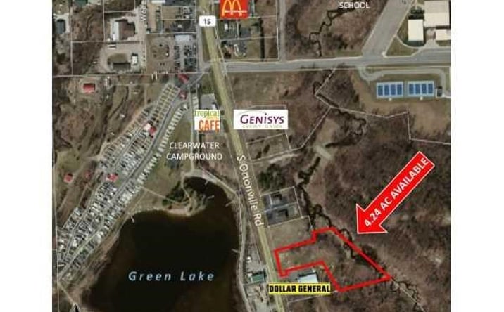 Pictures of Retail, Mixed Use, Land property located at 1331 S Ortonville Rd, Brandon Township, MI 48462 for sales - image #1
