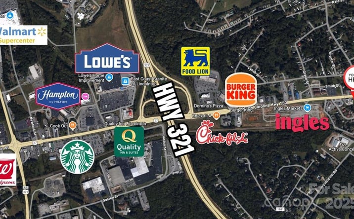 Pictures of Retail property located at 2232 E Main St, Lincolnton, NC 28092 for sales - image #1