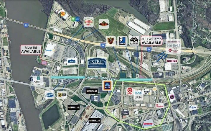 Pictures of Land property located at 300 W Camp St, East Peoria, IL 61611 for sales - image #1
