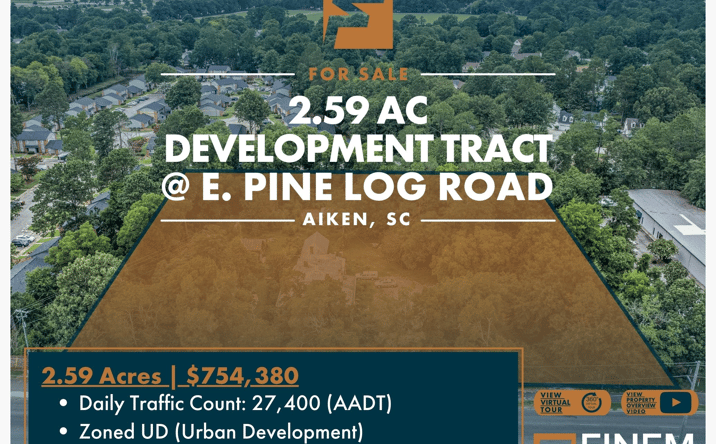 Pictures of Land property located at 801 E Pine Log Rd, Aiken, SC 29803 for sales - image #1