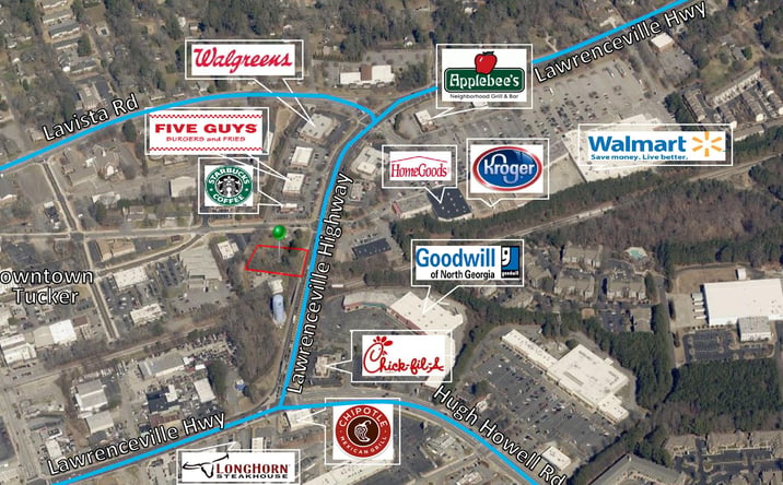 Pictures of Land property located at 4260 Lawrenceville Hwy, Tucker, GA 30084 for sales - image #1