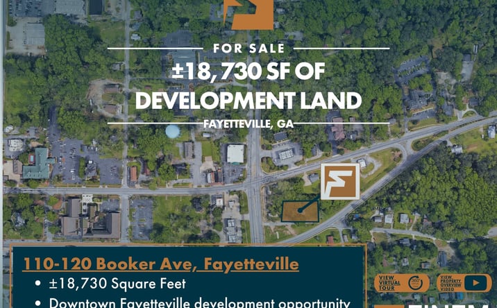 Pictures of Land property located at 110 Booker Ave, Fayetteville, GA 30215 for sales - image #1