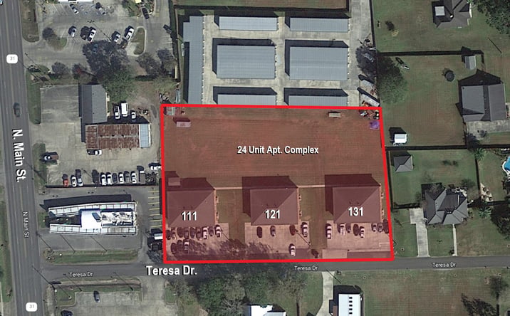 Pictures of Multifamily property located at 111 Teresa Dr, Saint Martinville, LA 70582 for sales - image #1