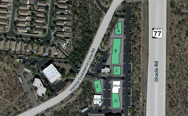 Pictures of Office, Land property located at Vistoso Commerce Loop & Oracle Road, Oro Valley, AZ 85755 for sales - image #1
