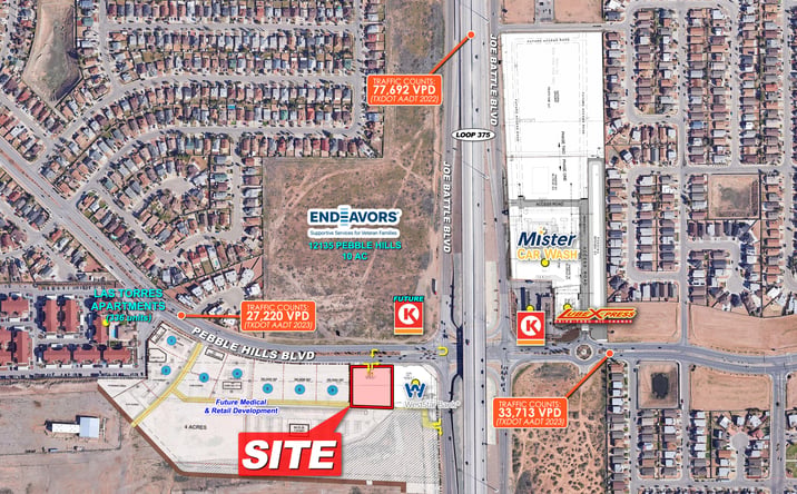 Pictures of Land property located at 12150 Pebble Hills Blvd, El Paso, TX 79936 for sales - image #1