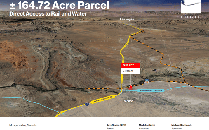 Pictures of Land property located at NV-168 and I-15N, Moapa, NV 89025 for sales - image #1