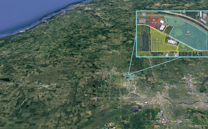Pictures of Land property located at Nimtz Pkwy Area A, South Bend, IN 46628 for sales - image #1
