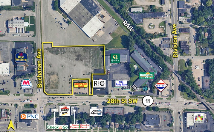 Pictures of Land property located at 155 28th St SW, Grand Rapids, MI 49548 for sales - image #1