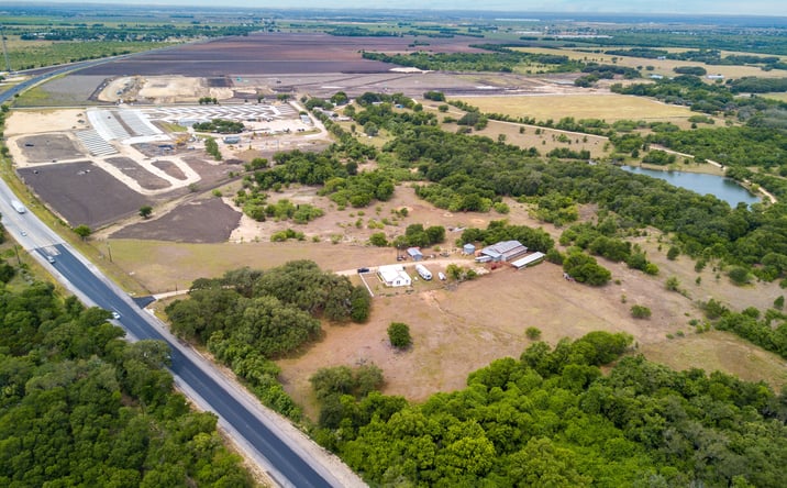 Pictures of Land property located at 0 Hwy 21, Uhland, TX 78640 for sales - image #1