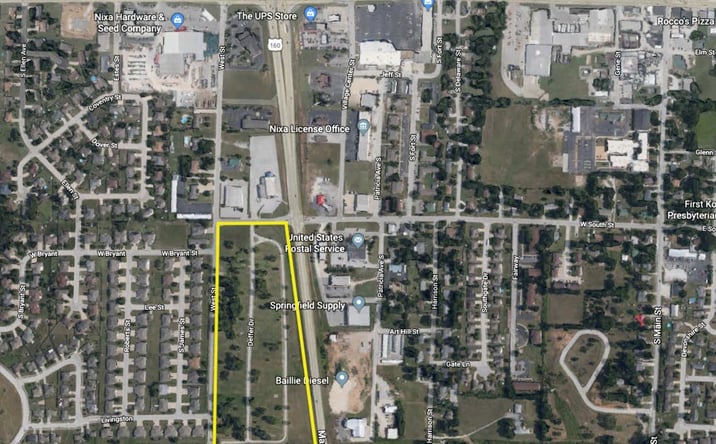 Pictures of Land property located at Highway 160 & South St, Nixa, MO 65714 for sales - image #1