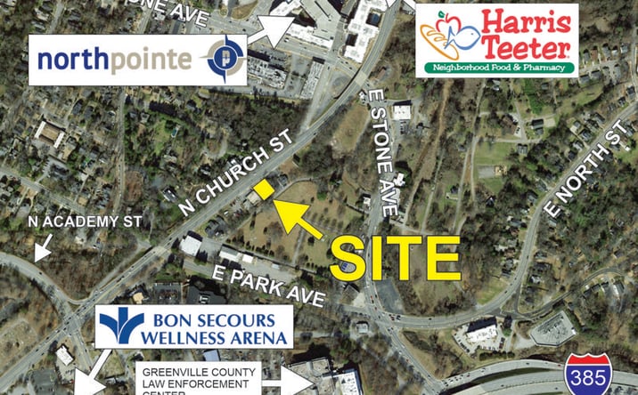 Pictures of Land property located at 920 N Church St, Greenville, SC 29601 for sales - image #1