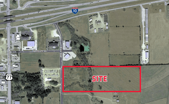Pictures of Land property located at East Avenue and Heinrich St, Schulenburg, TX 78956 for sales - image #1
