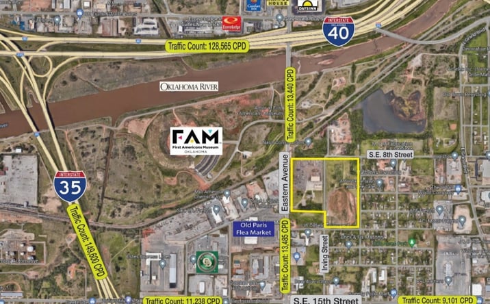 Pictures of Land property located at 900 S Eastern Ave, Oklahoma City, OK 73129 for sales - image #1