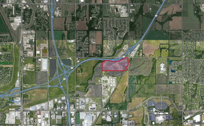 Pictures of Land property located at 45th & Hillside, Wichita, KS 67220 for sales - image #1