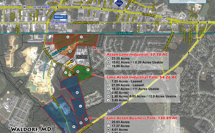 Pictures of Industrial, Land property located at Acton Lane, Waldorf, MD 20601 for sales - image #1